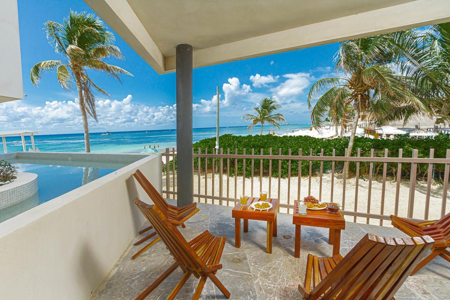 It Beach 302 Y 003 Primera Linea De Playa Beach Playa del Carmen Eksteriør billede