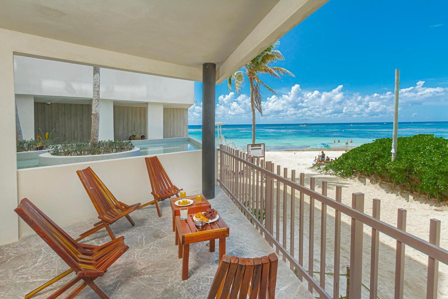 It Beach 302 Y 003 Primera Linea De Playa Beach Playa del Carmen Eksteriør billede